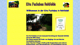 What Kita-rehfelde.de website looked like in 2018 (6 years ago)