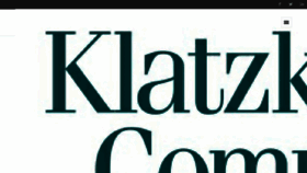 What Klatzkin.com website looked like in 2018 (6 years ago)