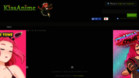 What Kissanime.io website looked like in 2018 (6 years ago)