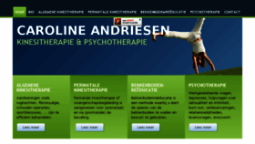What Kinesist-antwerpen.be website looked like in 2018 (6 years ago)
