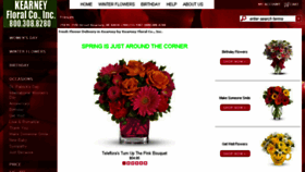 What Kearneyfloral.com website looked like in 2018 (6 years ago)