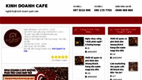 What Kinhdoanhcafe.com website looked like in 2018 (6 years ago)