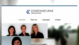 What Kanzlei-lehle.de website looked like in 2018 (7 years ago)