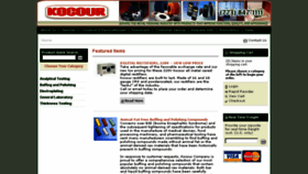 What Kocour.net website looked like in 2018 (6 years ago)