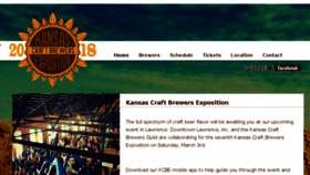 What Kscraftbrewfest.com website looked like in 2018 (6 years ago)