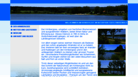 What Kirnbergsee.de website looked like in 2018 (6 years ago)