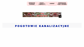 What Kanalizacja.szczecin.pl website looked like in 2018 (6 years ago)
