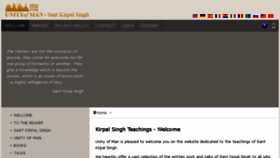 What Kirpalsingh-teachings.org website looked like in 2018 (6 years ago)