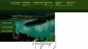 What Karglhof.at website looked like in 2018 (6 years ago)