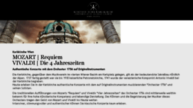 What Konzert-wien.info website looked like in 2018 (6 years ago)