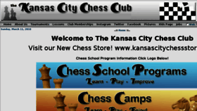 What Kansascitychessclub.com website looked like in 2018 (6 years ago)