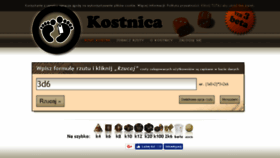 What Kostnica.eu website looked like in 2018 (6 years ago)