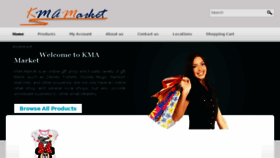 What Kmamarket.com website looked like in 2018 (6 years ago)