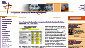 What Kirche-celle.de website looked like in 2018 (6 years ago)