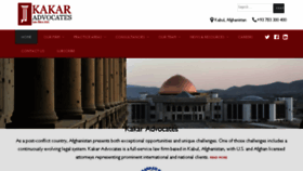 What Kakaradvocates.com website looked like in 2018 (7 years ago)