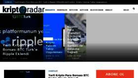What Kriptoradar.com website looked like in 2018 (6 years ago)