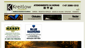 What Kreitlow.com.br website looked like in 2018 (6 years ago)