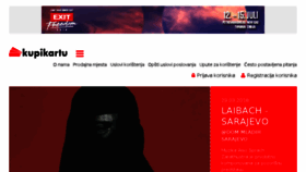 What Kupikartu.ba website looked like in 2018 (6 years ago)