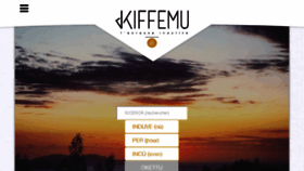What Kiffemu.com website looked like in 2018 (6 years ago)