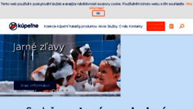 What Kupelne-ptacek.sk website looked like in 2018 (6 years ago)