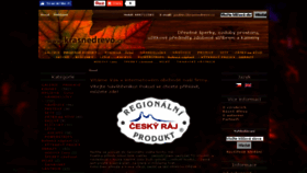 What Krasnedrevo.cz website looked like in 2018 (6 years ago)
