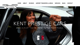 What Kentprestigecars.co.uk website looked like in 2018 (6 years ago)