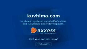 What Kuvhima.com website looked like in 2018 (6 years ago)