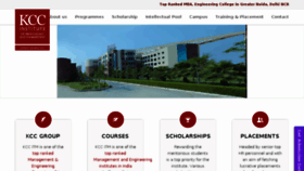What Kccitm.edu.in website looked like in 2018 (6 years ago)