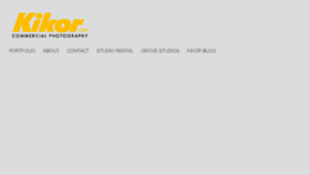 What Kikor.com website looked like in 2018 (6 years ago)