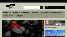 What Kaopacafe.com website looked like in 2018 (6 years ago)