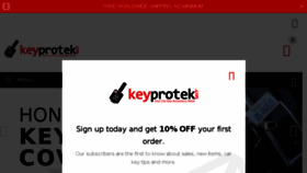 What Keyprotek.com website looked like in 2018 (6 years ago)