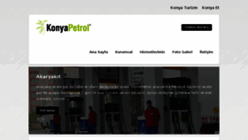 What Konyapetrol.com website looked like in 2018 (6 years ago)