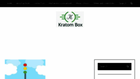 What Kratombox.com website looked like in 2018 (6 years ago)