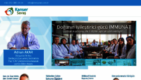 What Kansersavas.com website looked like in 2018 (7 years ago)