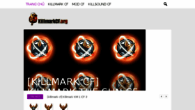 What Killmarkcf.org website looked like in 2018 (6 years ago)