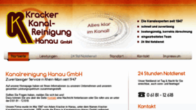 What Kanal-kracker.de website looked like in 2018 (6 years ago)
