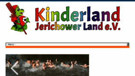 What Kindercamp.de website looked like in 2018 (6 years ago)