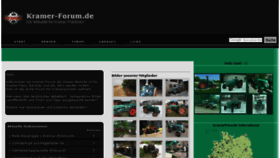 What Kramer-forum.de website looked like in 2018 (6 years ago)