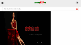 What Ketsatvip.vn website looked like in 2018 (6 years ago)