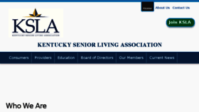 What Kentuckyseniorliving.org website looked like in 2018 (6 years ago)