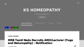What Kshomeopathy.in website looked like in 2018 (6 years ago)