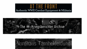 What Kriegsberichter-archive.com website looked like in 2018 (6 years ago)