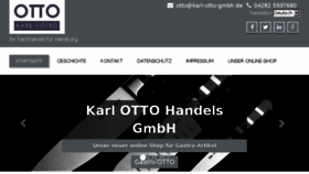 What Karl-otto-gmbh.de website looked like in 2018 (6 years ago)