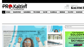 What Kaltimpost.co.id website looked like in 2018 (6 years ago)