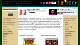 What Kolorowanki-dla-dzieci.org website looked like in 2018 (7 years ago)