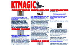 What Ktmagic.com website looked like in 2018 (6 years ago)