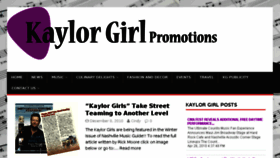 What Kaylorgirls.com website looked like in 2018 (6 years ago)