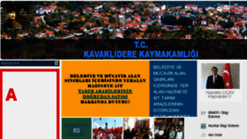 What Kavaklidere.gov.tr website looked like in 2018 (6 years ago)