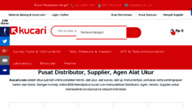 What Kucari.com website looked like in 2018 (6 years ago)
