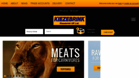 What Kiezebrink.co.uk website looked like in 2018 (6 years ago)